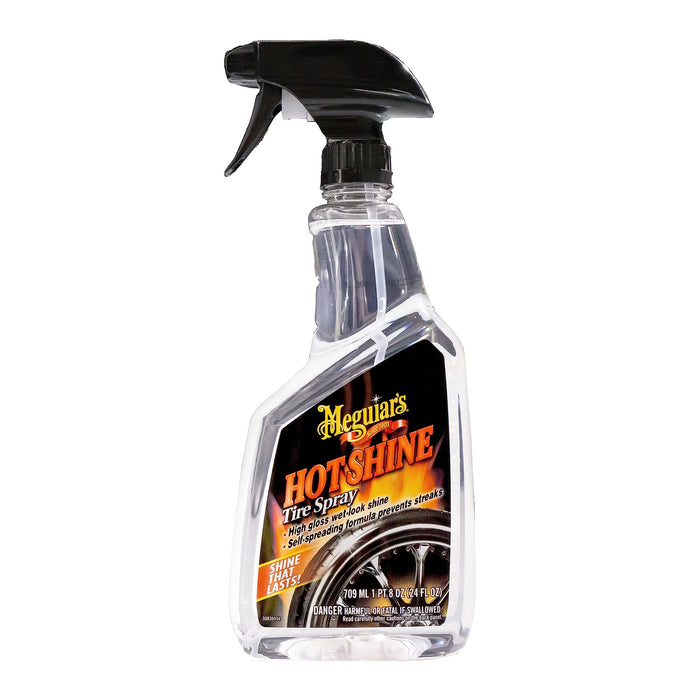 Meguiars G12024 Mequiar's Hot Shine High Gloss Tire Coating, 24 oz.