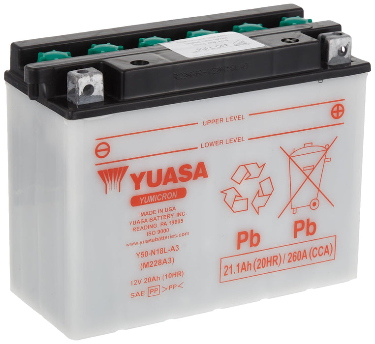 Yuasa Battery Inc. YUAM228A3 Yuasa High Performance, Yumicron/Conventional