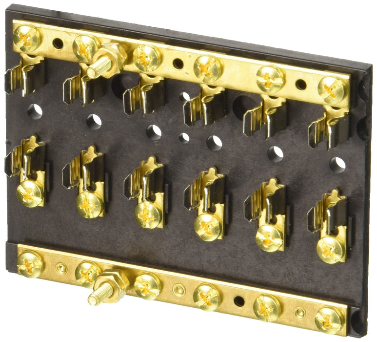 Sierra FS40560-1 Hot Feed Common Ground 6 Gang SFE/AGC/MDL Fuse Block