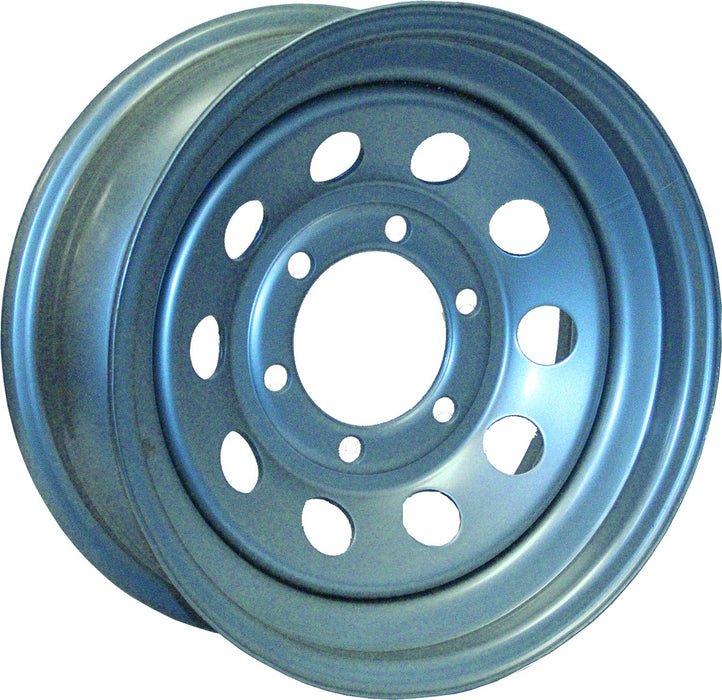 Loadstar Tires 20366 Modular Steel Wheel (Rim) w/Rivets, Chrome