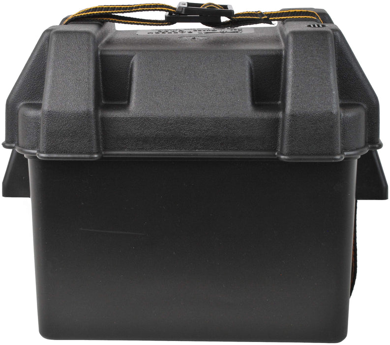 Attwood 9082-1 Standard Battery Box, Black, Vented Fits Group 16