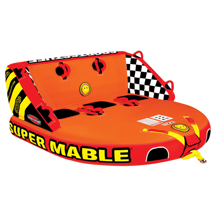 Airhead AHT2223SM Super Mable Towable Tube, 1-3 Riders