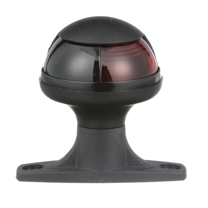 Attwood 5080R7 Pulsar Side Light, Raised Base, Red Lens