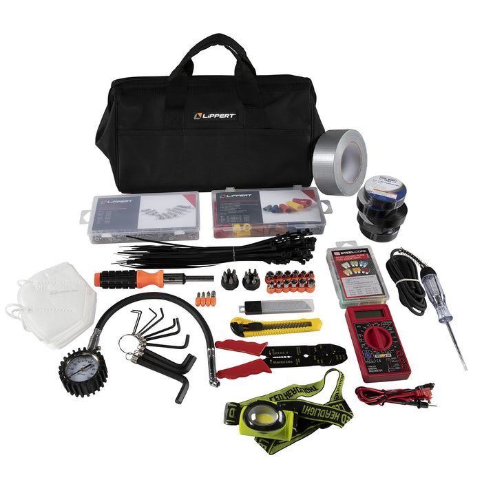 Lippert 2022000853 15 Piece RV Tool Kit w/Bag