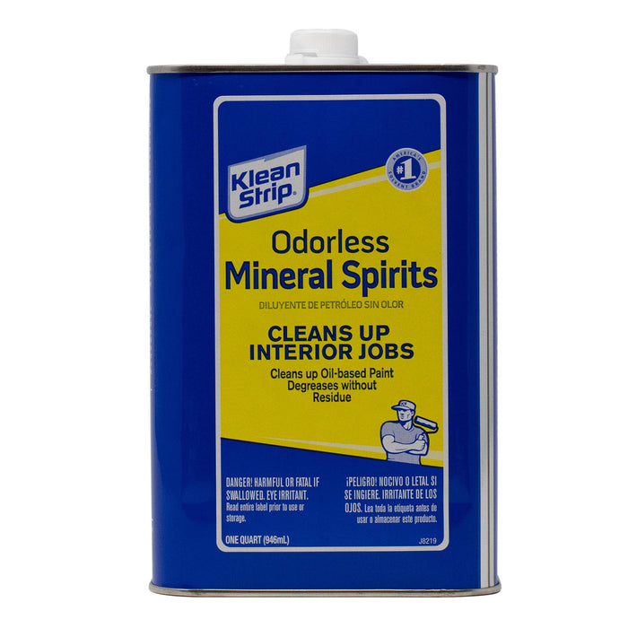 Klean Strip QKSP94005CA Od Mineral Spirits 1Qt Ca @6