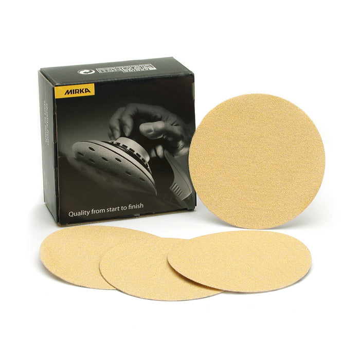 Mirka 23-341-600 Gold 6" PSA Disc, w/Liner, 600G