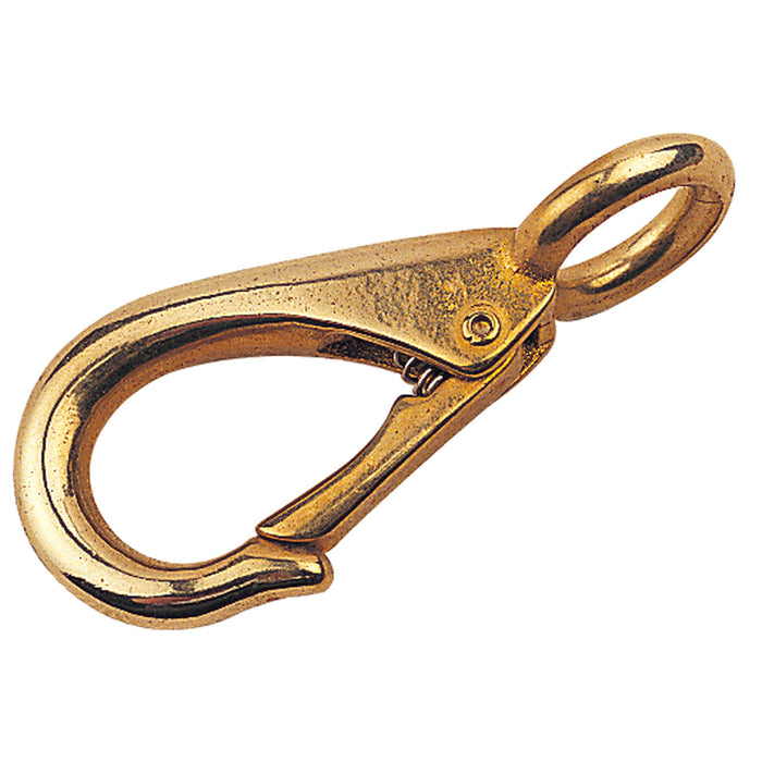 Sea Dog 139133-1 Snap #3 Brass Swivel Eye, Carded