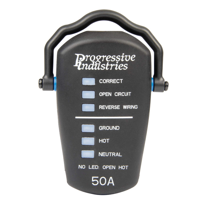 Progressive Industries RRT-50 RV Receptacle Tester, 50A