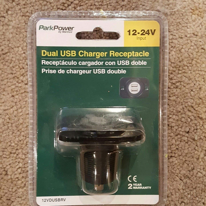 Park Power 12VDUSBRV ParkPower Deluxe Dual USB Charger