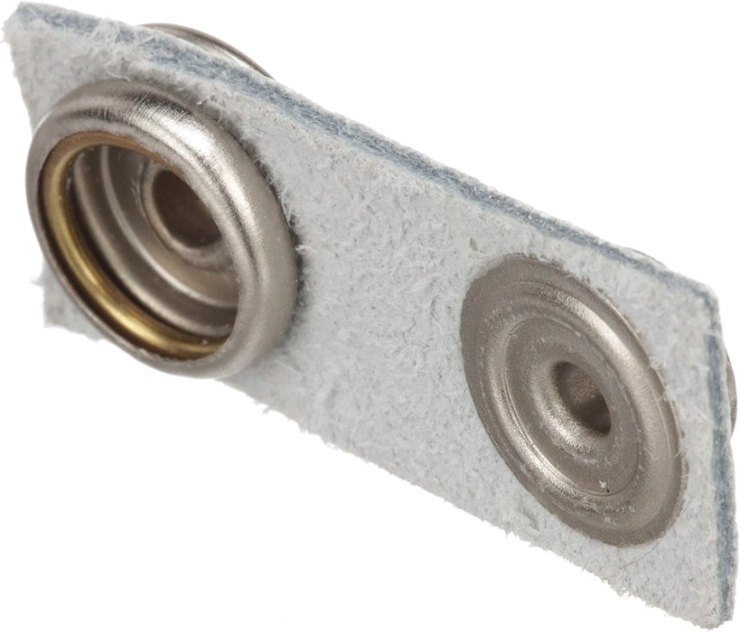 Extensor de broche de lona Seachoice de latón niquelado. Tamaño estándar. Se vende por unidad.