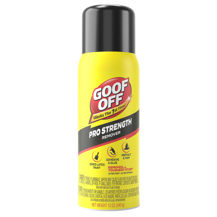 Damp Rid FG658 Goof Off Pro Strength Remover, 12 oz. Aerosol