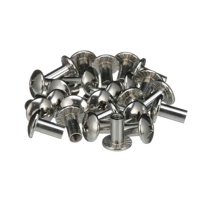 Seachoice SC2963 18-8 SS Phillips Barrel Nuts w/ Truss Head, 1/4-20 X 5/8 In., Pack of 25