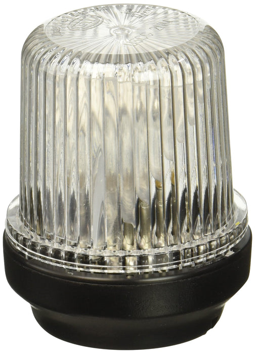 Hella 2492201 2 NM 12V All Round White Anchor Lamp, Black Housing