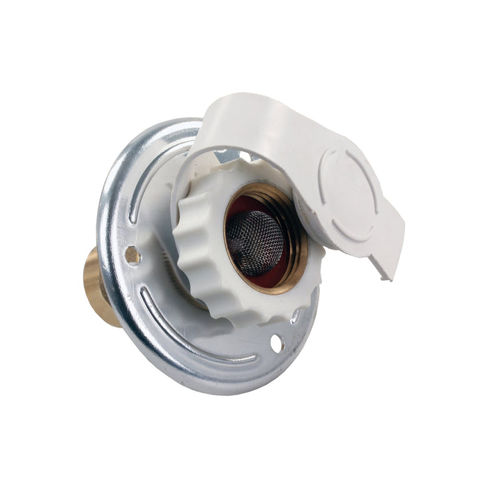 JR Products 62175 Metal RV City Water Flange