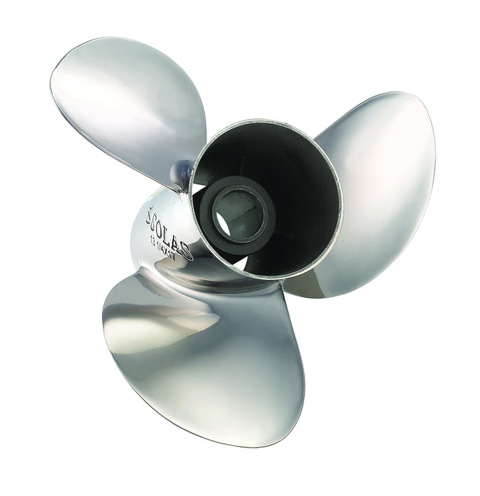 Solas 9331-110-15 Rubex NS3 SS 3-Blade Propeller, RH, 11 x 15, Interchangeable Hub, 3-1/4" Gearcase