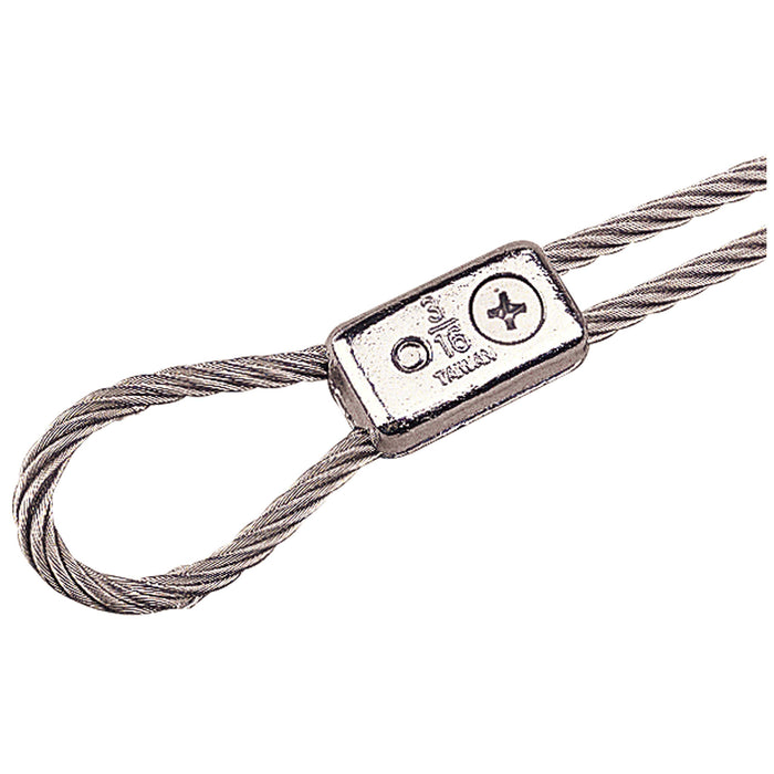 Sea Dog 91852 Chrome Plated Zinc Cable Clamp, Bulk
