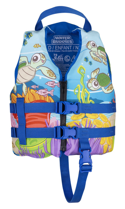 Kent 104300-500-001-17 Child Size Water Buddy Vest, Turtle