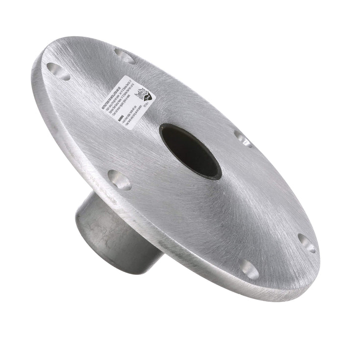 Attwood SP-67904 Snap-Lock 1.77" Seat Base Aluminum 9" Round