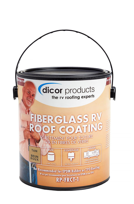 Dicor Corporation RP-FRCT-1 Fiberglass Clean & Prep, Tan
