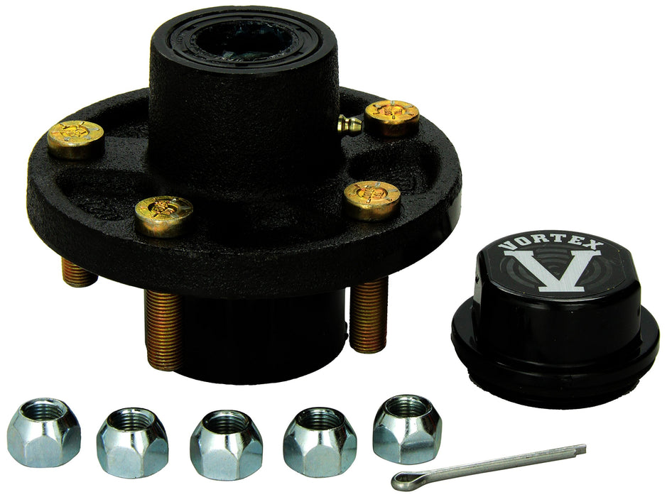 Dexter 81017 Vortex High Performance Hub Kit, Painted