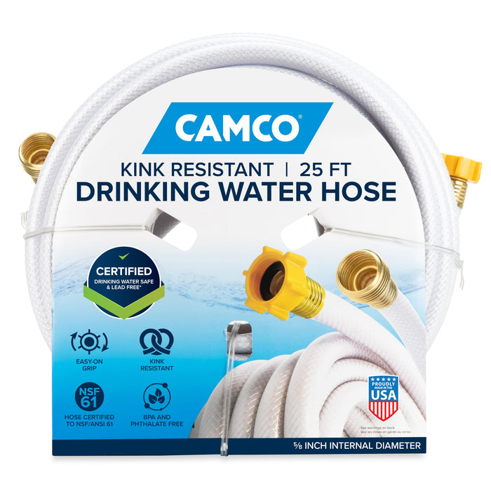 Camco 22783 Fresh Water Hose 25' 5/8 Id