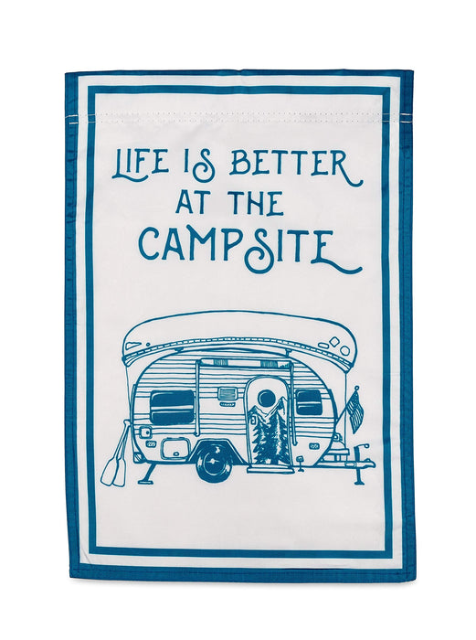 Camco 53307 Camp Themed Yard Flag, Camper