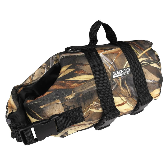 Seachoice DV-M-86480 Dog Life Vest Camo, Md