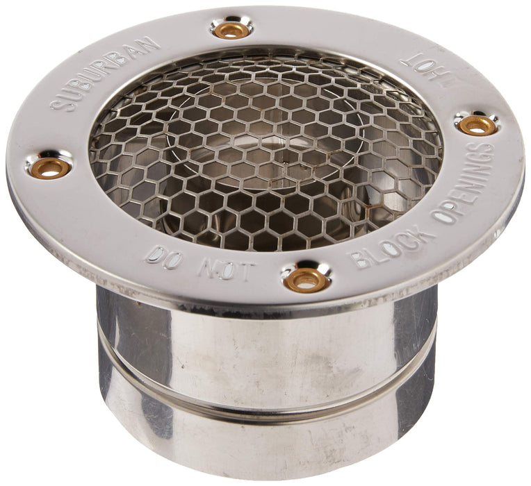 Suburban Mfg 261617 Suburban Vent Cap for Walls 1"-2" Thick