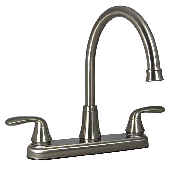 Valterra PF231402 Phoenix Two Handle 8" Hi-Arc Hybrid RV Bathroom Faucet