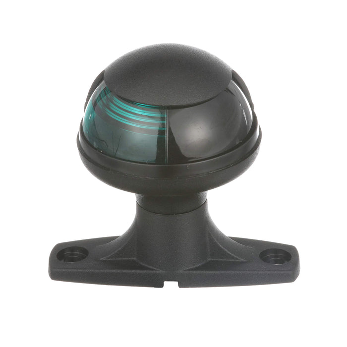 Attwood 5080G7 Pulsar Side Light, Raised Base, Green Lens