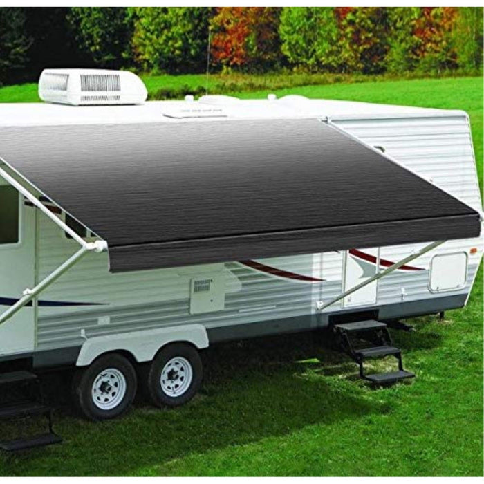 Powerwinch EA156E00 Carefree Fiesta Patio Awning, 15', Black Fade