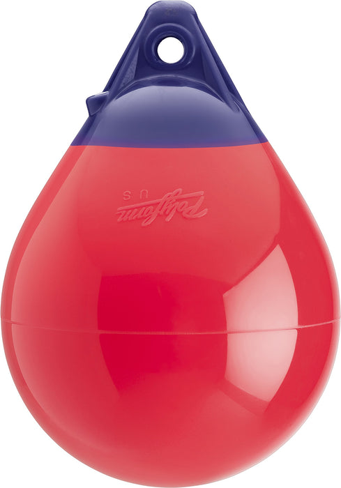 Polyform A-0 RED Red "A" Series Buoy, 8" Dia.