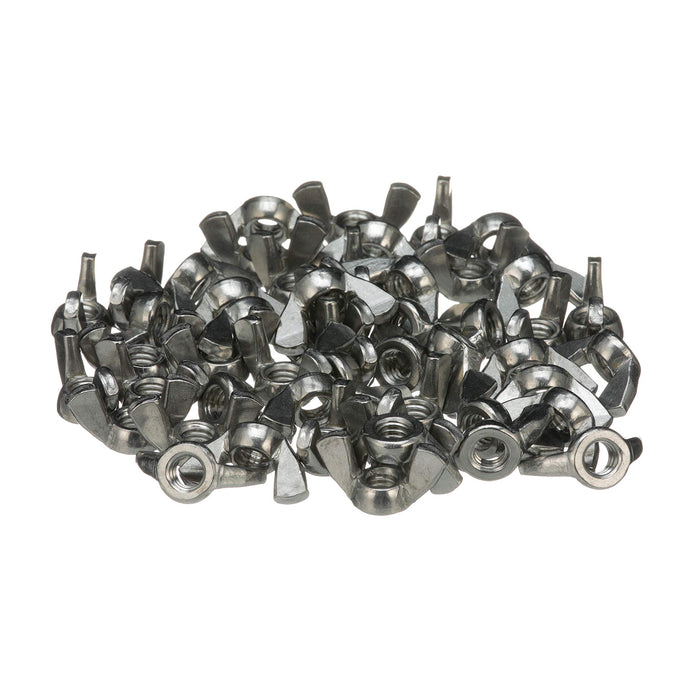 Seachoice SC1374 18-8 Stainless Steel Wing Nuts, 3/8-16 Size, Pack of 50