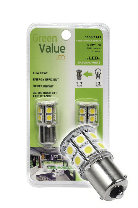Ming's Mark 15003V Green LongLife Value Series 1156 / 1141 Base LED Bulb
