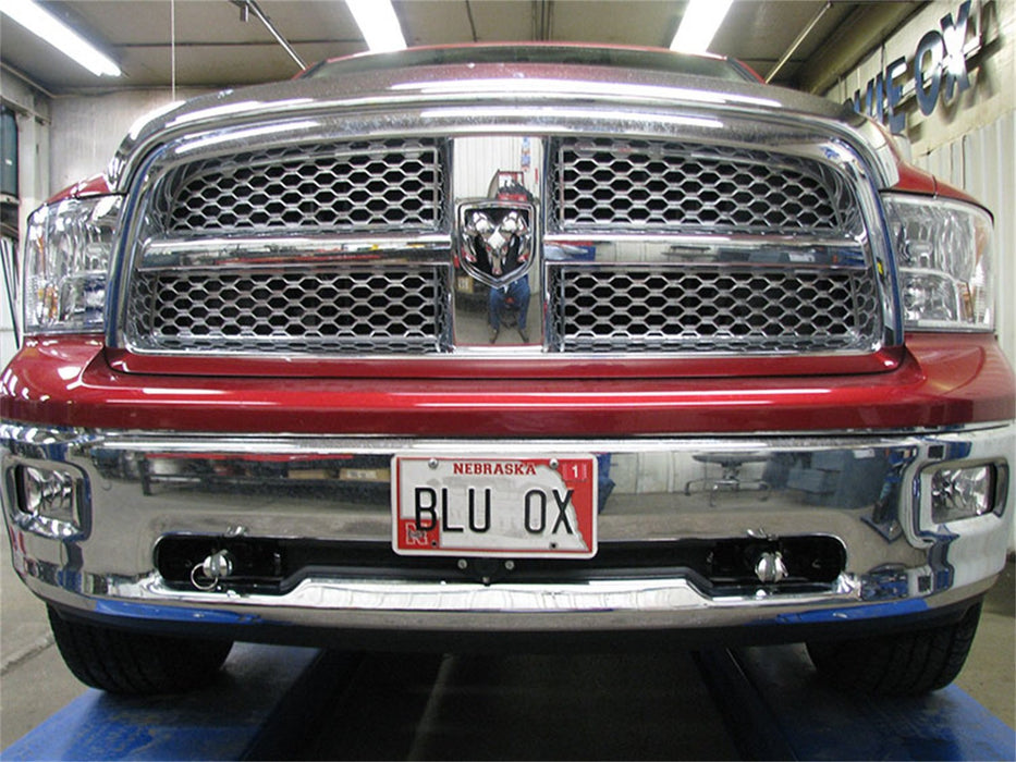Blue Ox BX1986 Removable Tab RV Tow Baseplates for 2009-2017 Dodge Ram Pickup, 1500 (No Sport)