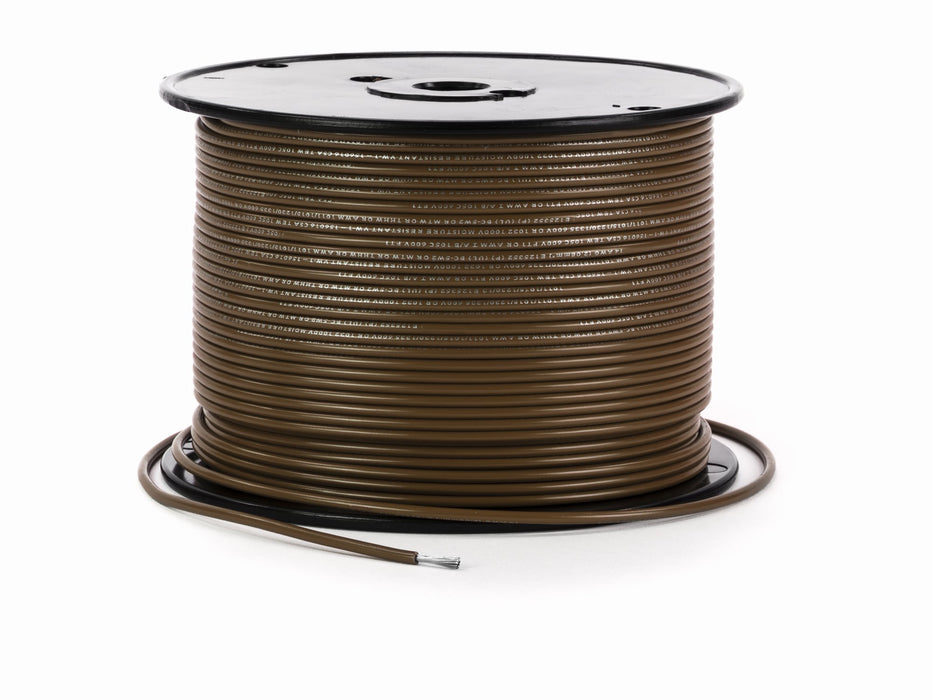 Cobra Wire and Cable B6W16T30100FT Tinned Copper Round Triplex Wire, 16/3, 100', White