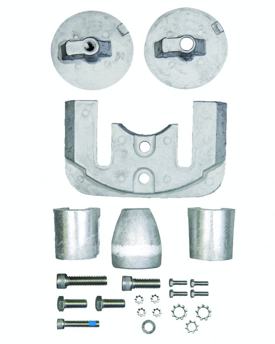Sierra 18-6154A Mercruiser Bravo III Anode Kit Aluminum