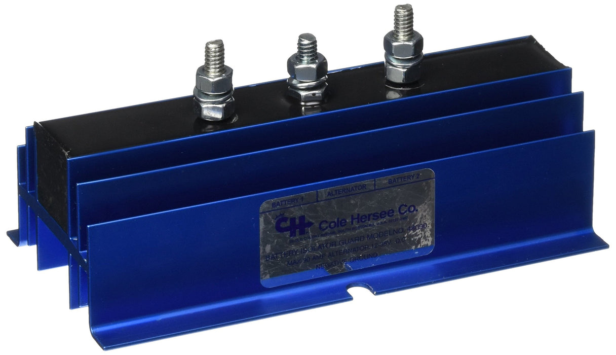 Cole Hersee 48090-BX 48090 Heavy Duty Battery Isolator, 90A