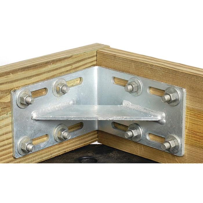 Tie Down Engineering 26417 Dock Hardware Inside Corner 8-1/4"L x 5"H