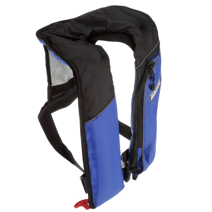 Seachoice 1214MA-BLUE/BLK-85840 Type V Inflatable PFD 33G Manual/Auto, Blue/Black