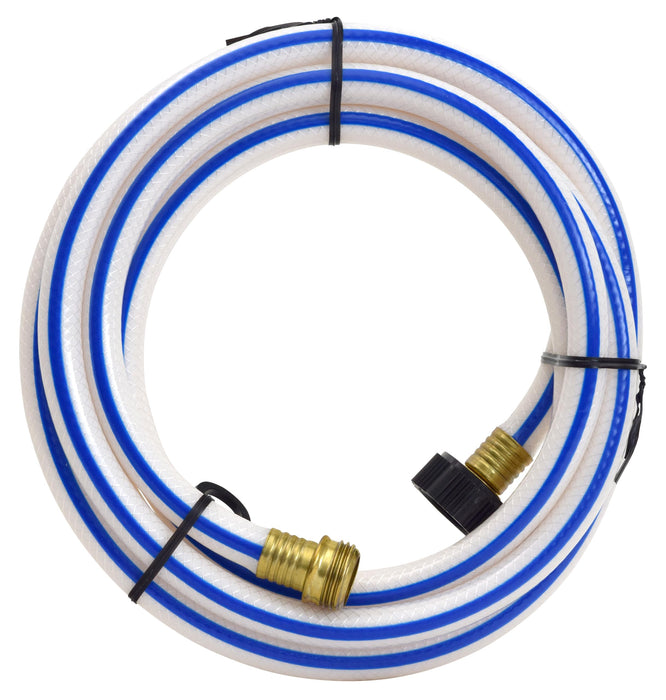 Valterra W01-5120 AquaFresh Drinking Water Hose, 1/2" x 10' White