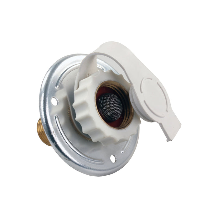 JR Products 62185 Metal RV City Water Flange