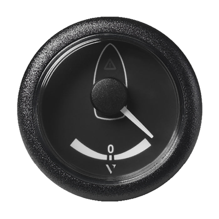 Veratron 52mm (2-1/16") ViewLine Rudder Angle Gauge 40 Degrees  STB/Port - Black Dial and Bezel