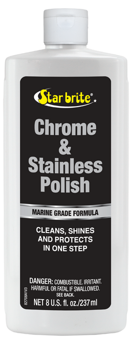 Starbrite 082708SP Chrome & Stainless Polish (SPN/FRE) 250 ml