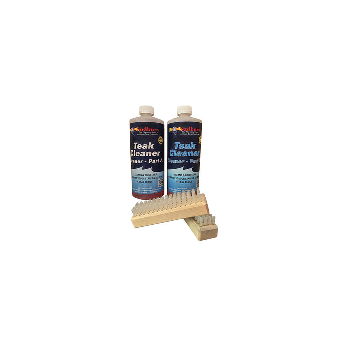 Sudbury 860Q Two-Part Teak Cleaning Qt. Kit