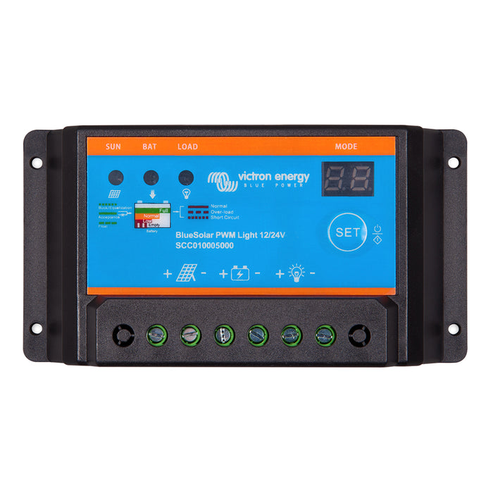 Controlador de carga de luz PWM Victron BlueSolar - 12/24 V - 30 A