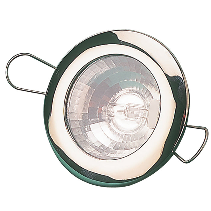 Lámpara de techo LED Sea-Dog de 7,5 cm (2-7/16") - Acabado cepillado - 60 lúmenes - Lente transparente - Acero inoxidable 304 estampado
