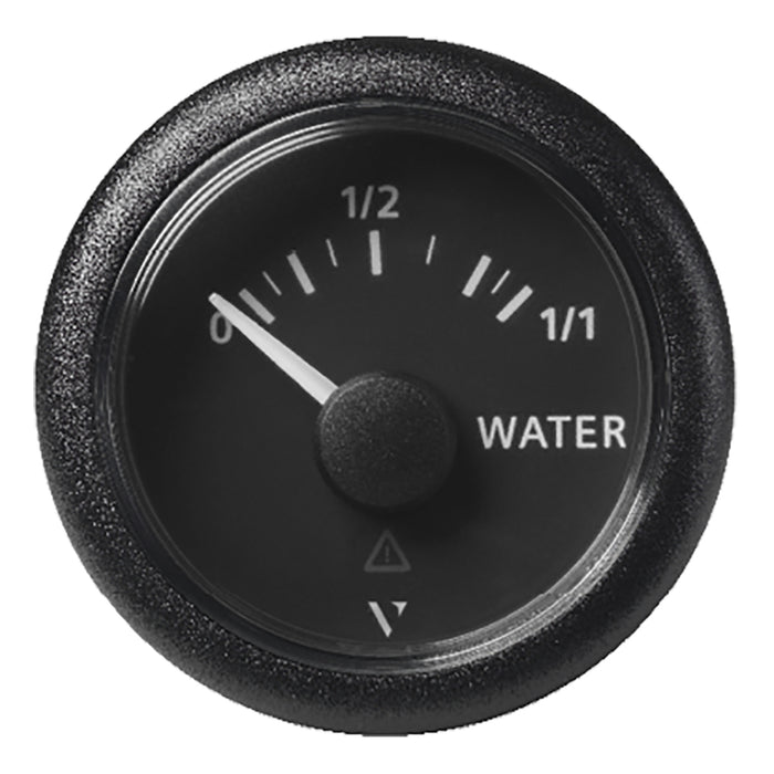 Veratron 52mm (2-1/16") ViewLine Fresh Water Resistive - 3 to 180 DegreesOHM - Black Dial and Round Bezel
