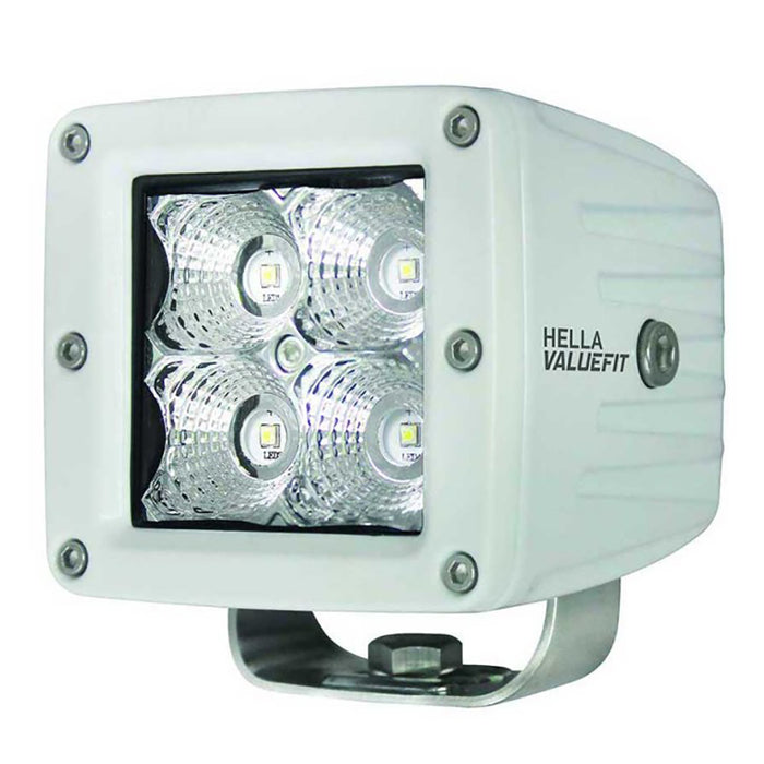 Foco reflector LED Hella Marine Value Fit de 4 cubos - Blanco
