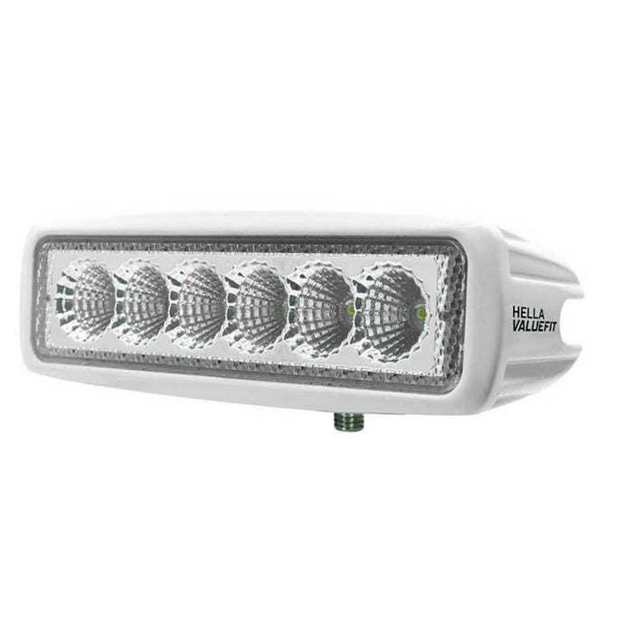 Barra de luces LED Hella Marine Value Fit Mini de 6 pulgadas - Blanca